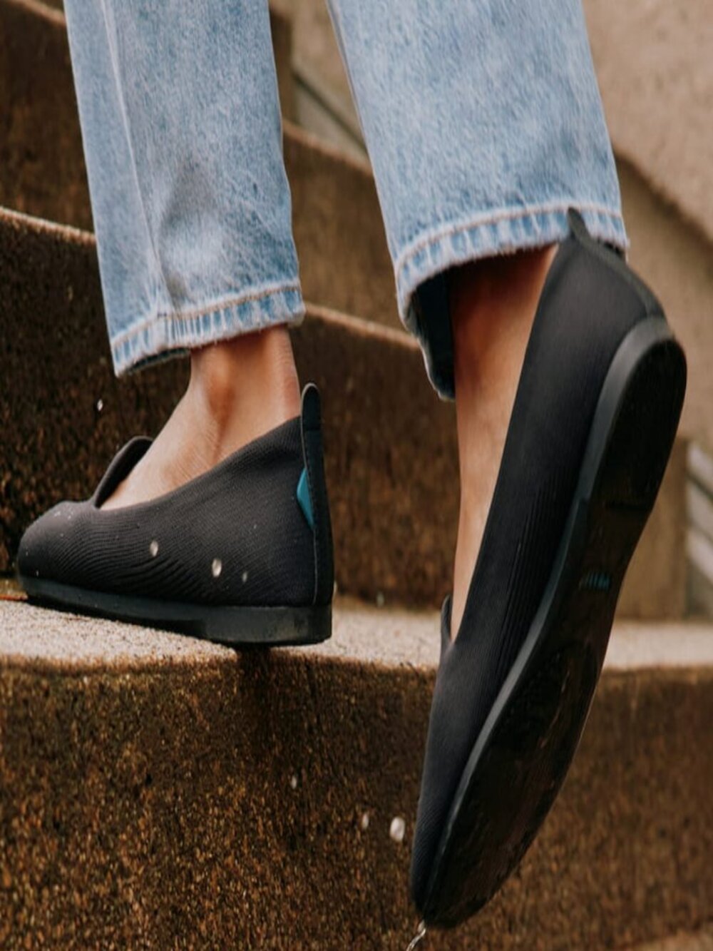 Vessi Market Flat Shoes - Navy Blue - Picture 5 of 5